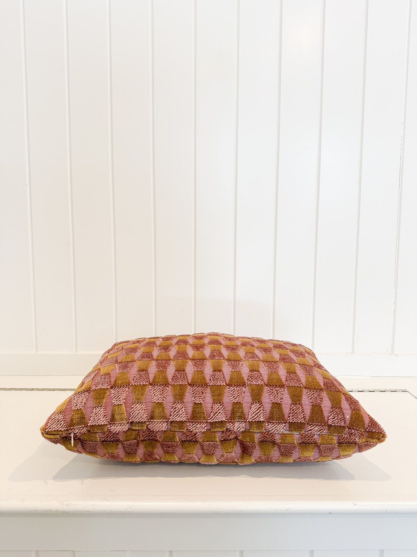 Fortunato Pillow - Rose and Green