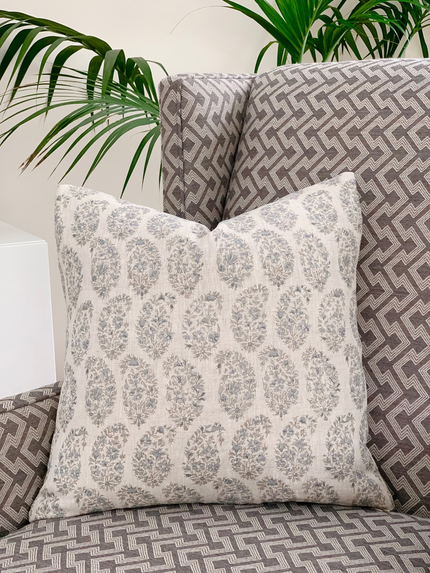 Jaipur Pillow Cover - Indian Blue