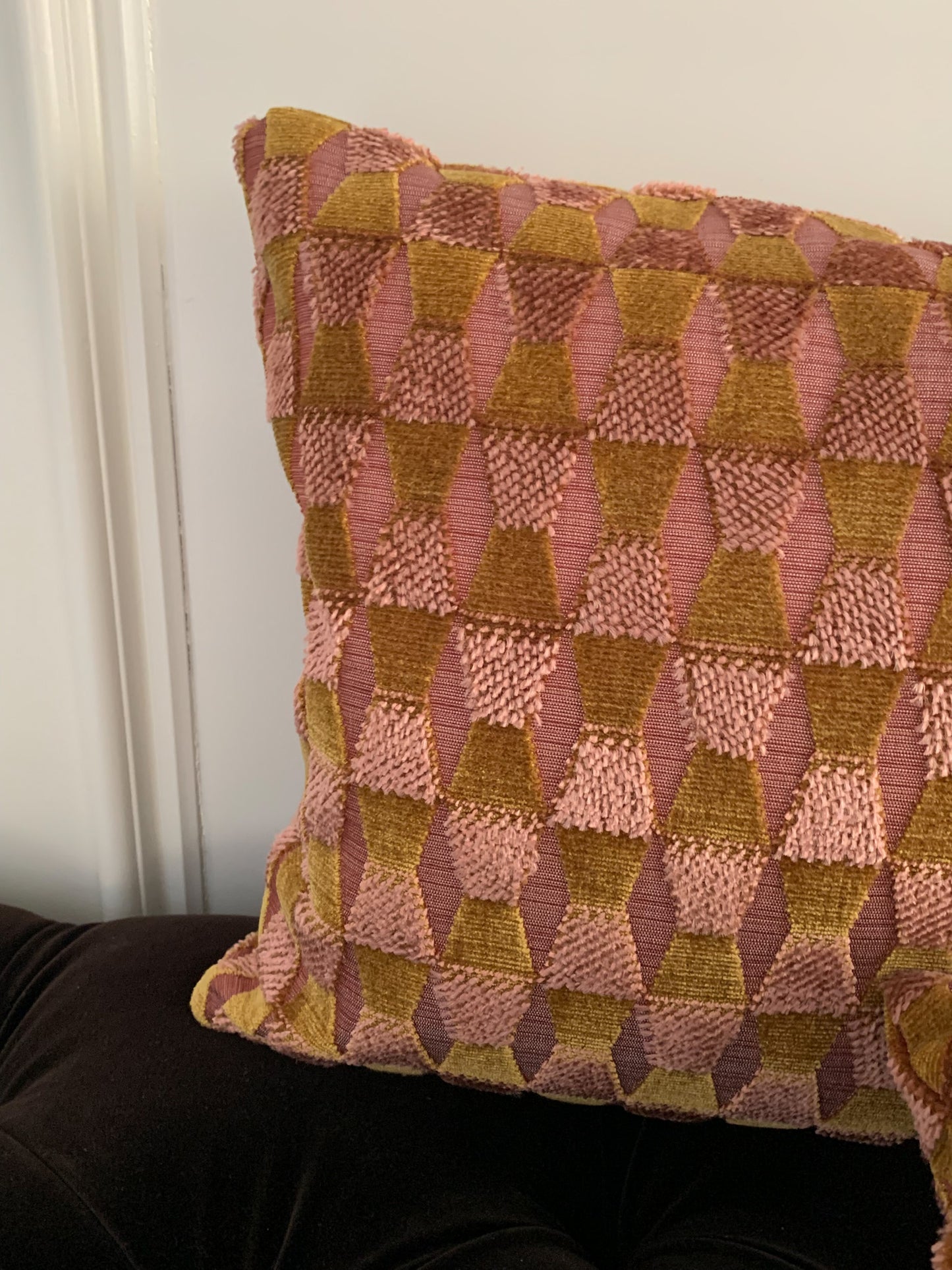 Fortunato Pillow - Rose and Green
