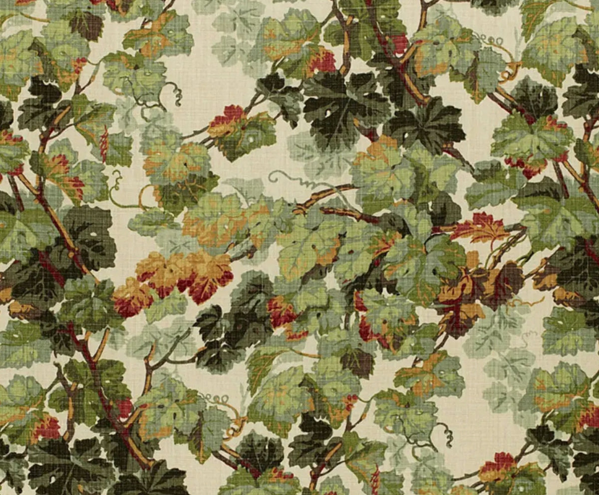 Green Leafy Vine Pillow