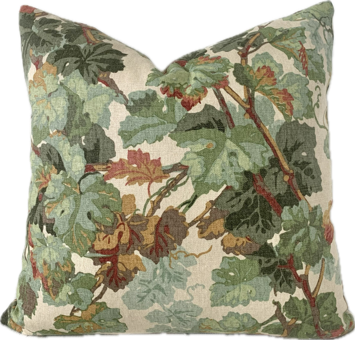 Green Leafy Vine Pillow